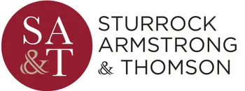 Sturrock, Armstrong & Thomson - Property Department